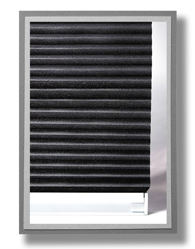 Antrasit Plise Perde