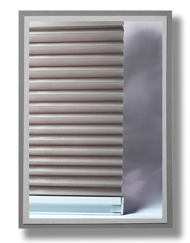 Açık Gri Plise Perde