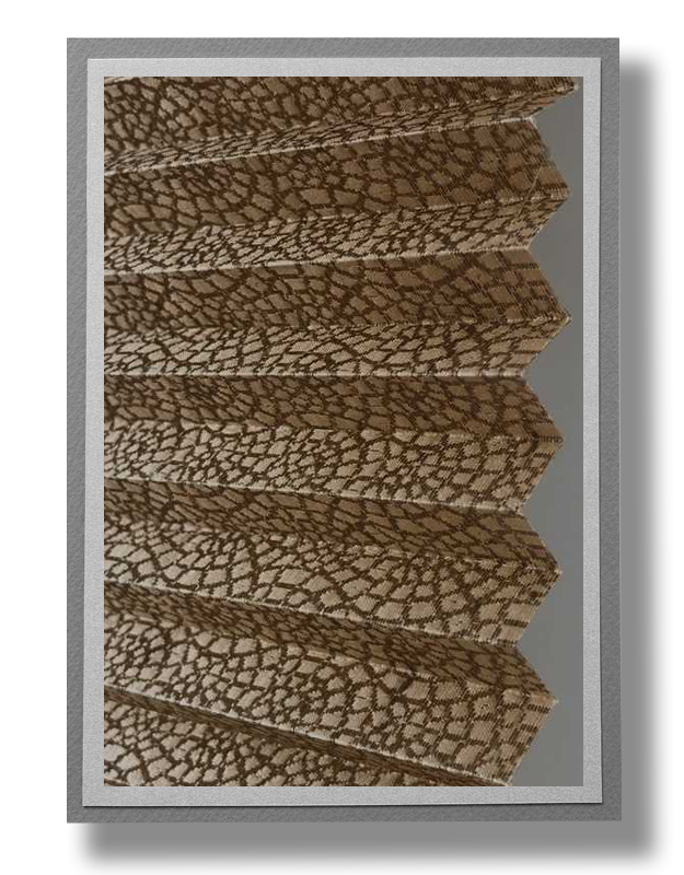 Kahverengi Plise Perde