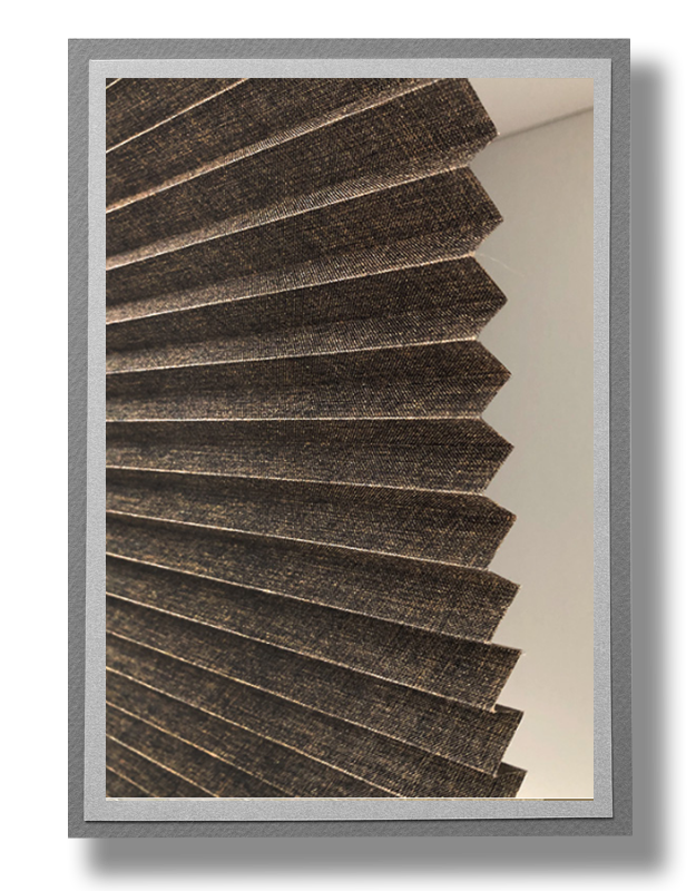 Plicell Dutch Koyu Kahve Plise Perde